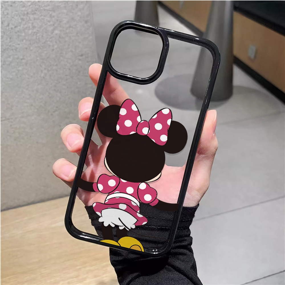 Ốp Điện Thoại Nhựa Acrylic Cứng Trong Suốt Hình Cô Gái Nhảy Múa Cho iphone 14 pro Max 11 13 12 7Plus 8 X XS Max