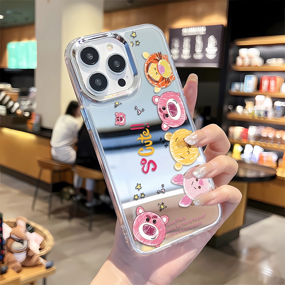 Ốp Điện Thoại Tpu In Hình Winnie the Pooh Minnie Cho iphone 14 pro max 11 12 13 8 7 Plus X XR XSMax