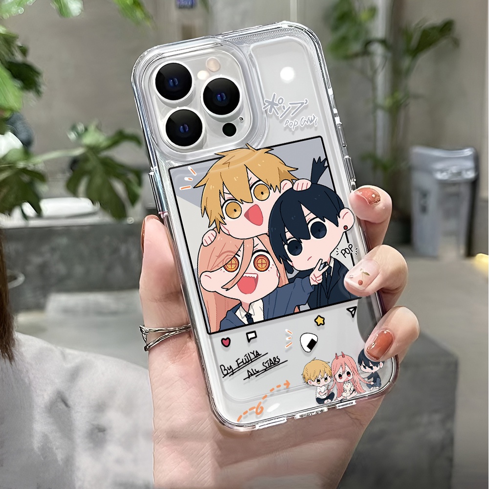 Ốp Điện Thoại Trong Suốt Hình Truyện Tranh Nam Nữ Cho iphone 14 pro max 11 13 12 7 8 Plus X XR XSMax