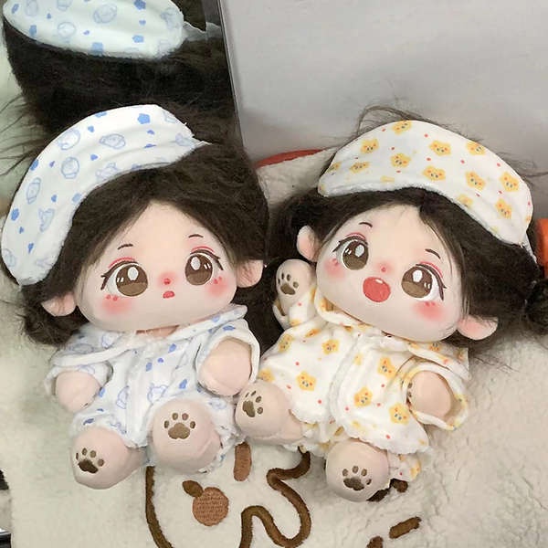 Bộ Đồ Ngủ Cotton 20cm Xinh Xắn Dành Cho Búp Bê