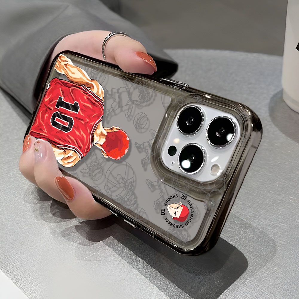 Ốp Điện Thoại Trong Suốt In Logo Đội Bóng Rổ Cho iphone 14 pro max 11 13 12 7 8 Plus X XR XSMax