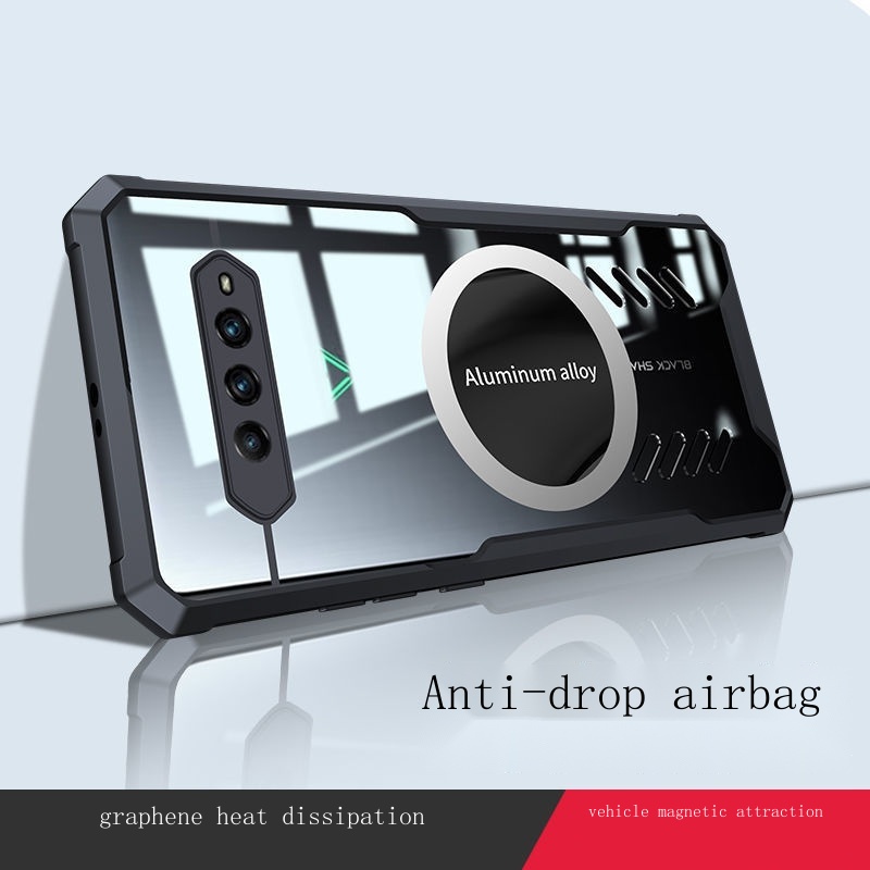 Ốp Điện Thoại Hút Từ Tính Tản Nhiệt Cho Black Shark 4 4pro 4s 5P 5RS