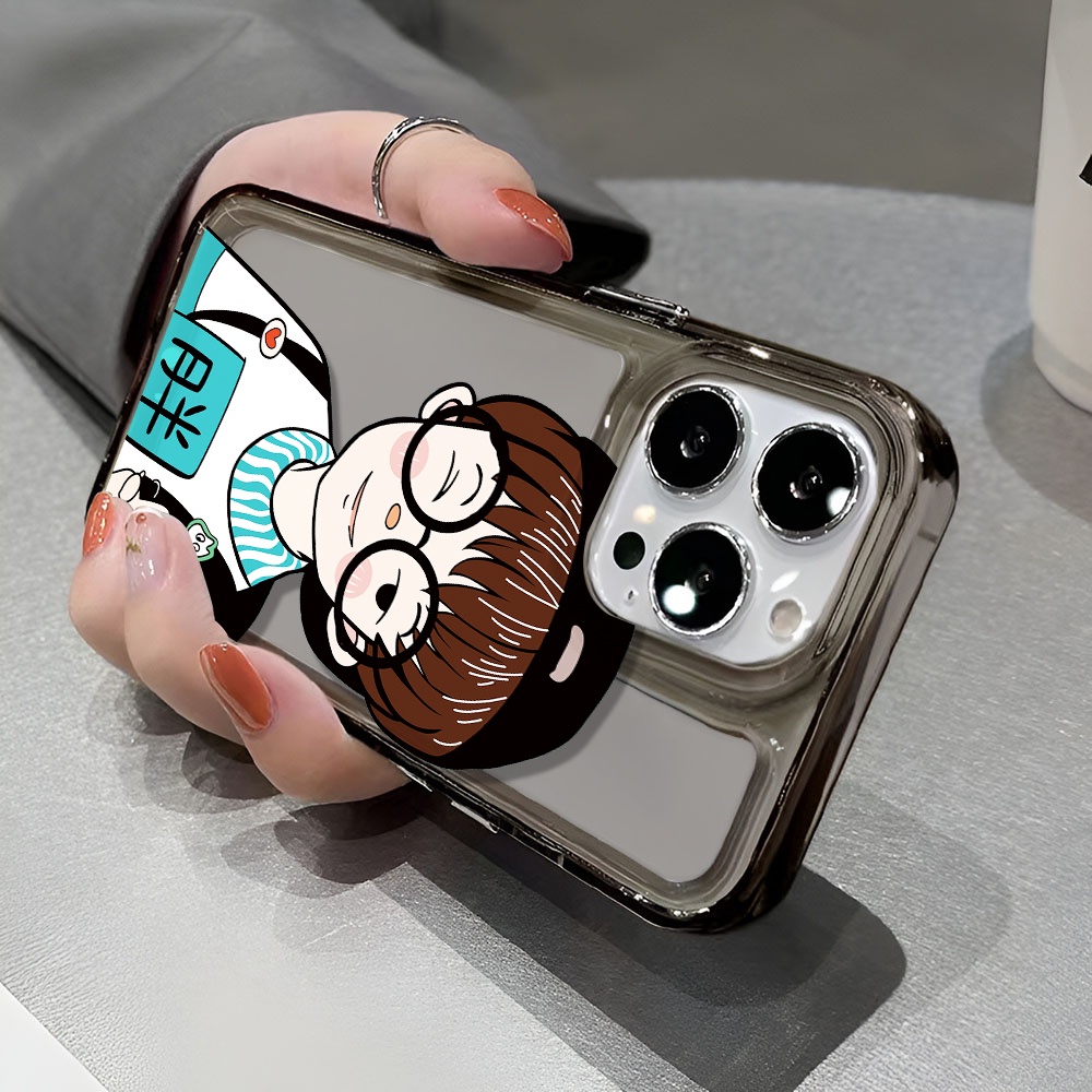 Ốp Điện Thoại Trong Suốt Chống Sốc In Hình Cậu Bé Mập Cho iphone 14 pro max 11 13 12 7 8 Plus X XR XSMax