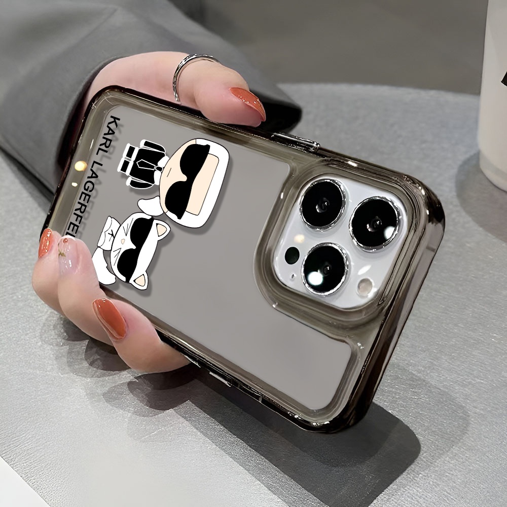 Ốp Điện Thoại Trong Suốt Chống Sốc In Hình Mèo Hoạt Hình Cho iphone 14 pro max 11 13 12 7 8 Plus X XR XSMax