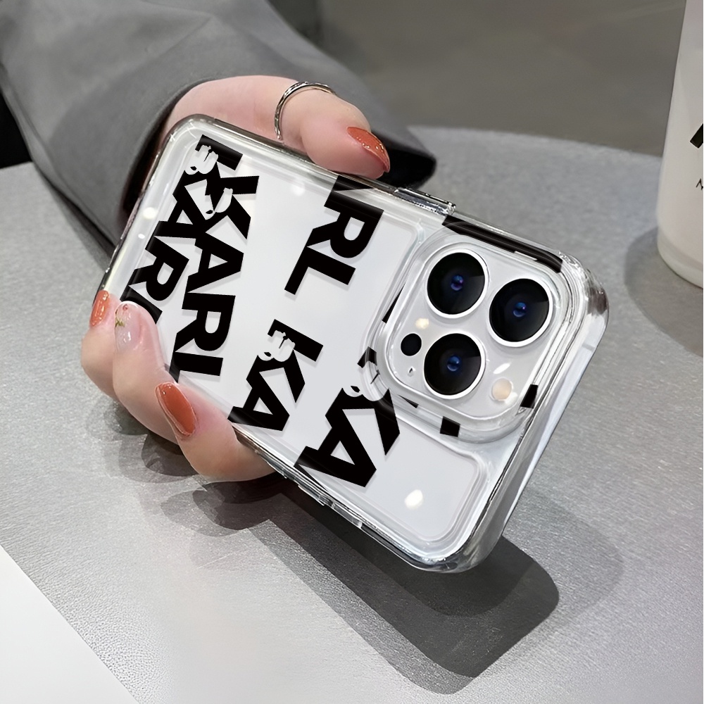 Ốp Điện Thoại Trong Suốt Chống Sốc In Chữ Thời Trang Cho iphone 14 pro max 11 13 12 7 8 Plus X XR XSMax