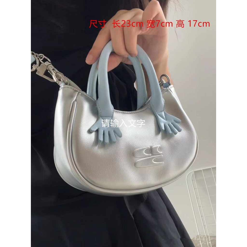 Túi Xách Đeo Chéo Màu Trơn Thời Trang Xuân Hè Cho Nữ