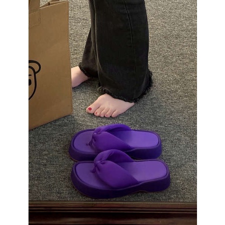 Dép Xỏ Ngón Đế Dày Thời Trang 2023 Dành Cho Nữ