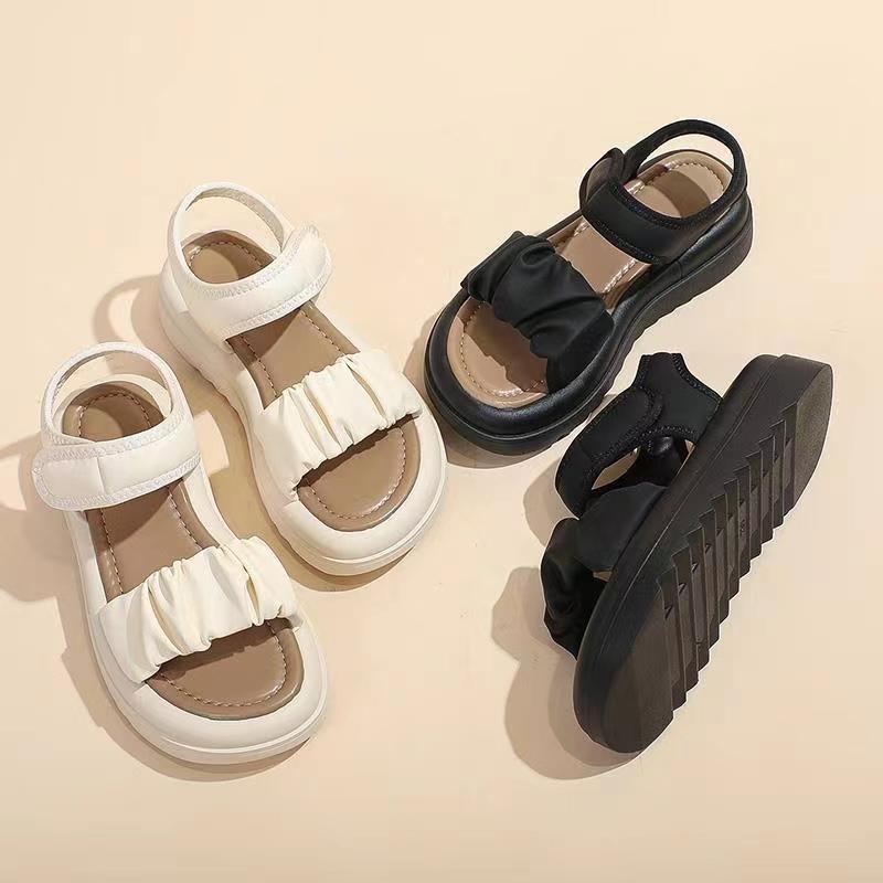 Dép Sandal Đế Dày Thời Trang Đơn Giản Cho Nữ