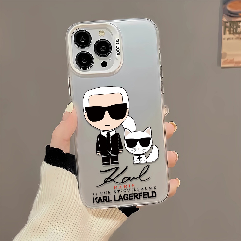 Ốp Điện Thoại imd in Hình Cún Và Máy Ảnh 2 Trong 1 Cho iphone 14promax 11 12 13 11promax