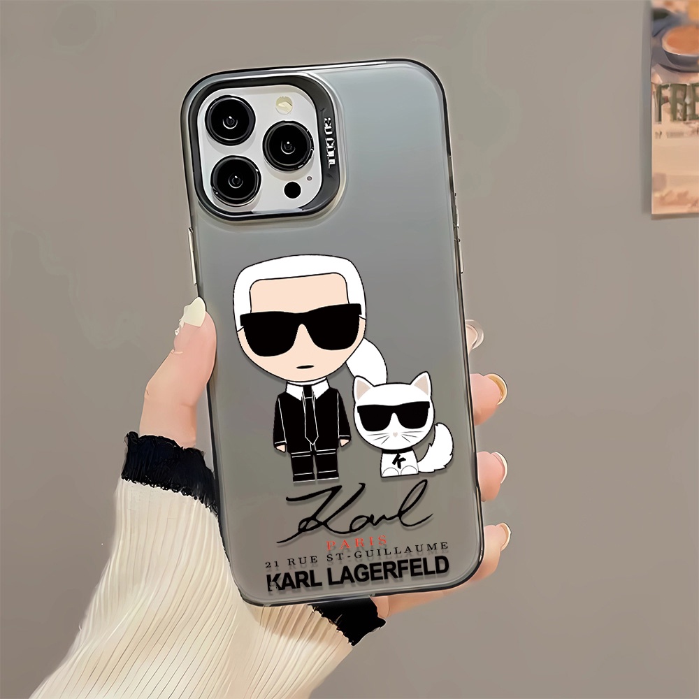 Ốp Điện Thoại imd in Hình Cún Và Máy Ảnh 2 Trong 1 Cho iphone 14promax 11 12 13 11promax