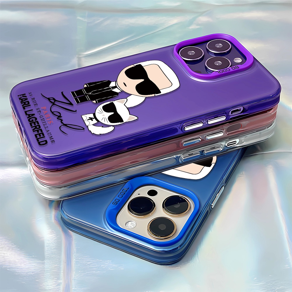 Ốp Điện Thoại imd in Hình Cún Và Máy Ảnh 2 Trong 1 Cho iphone 14promax 11 12 13 11promax