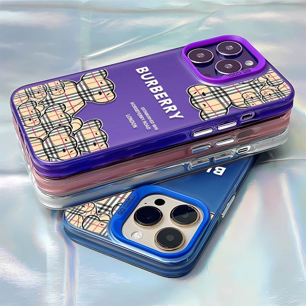 Ốp Điện Thoại imd in Hình Gấu 2 Trong 1 Cho iphone 14promax 11 12 13 11promax