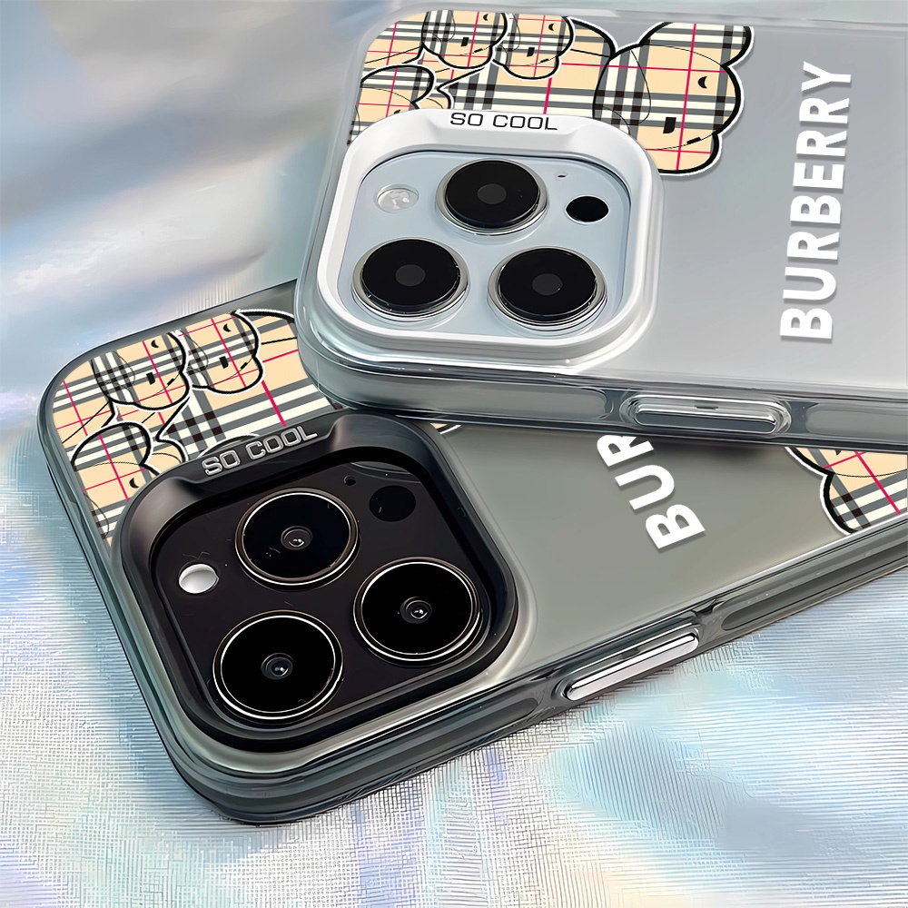 Ốp Điện Thoại imd in Hình Gấu 2 Trong 1 Cho iphone 14promax 11 12 13 11promax