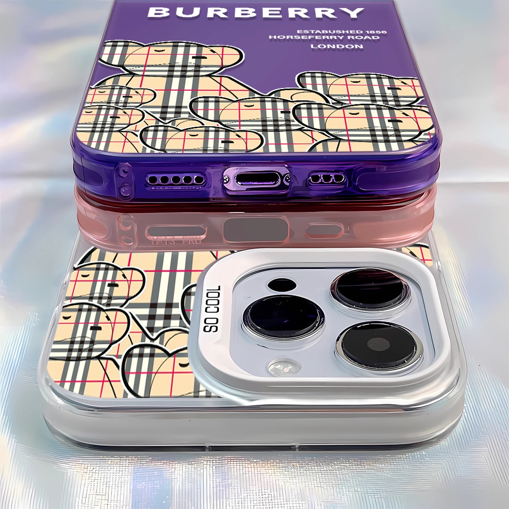 Ốp Điện Thoại imd in Hình Gấu 2 Trong 1 Cho iphone 14promax 11 12 13 11promax