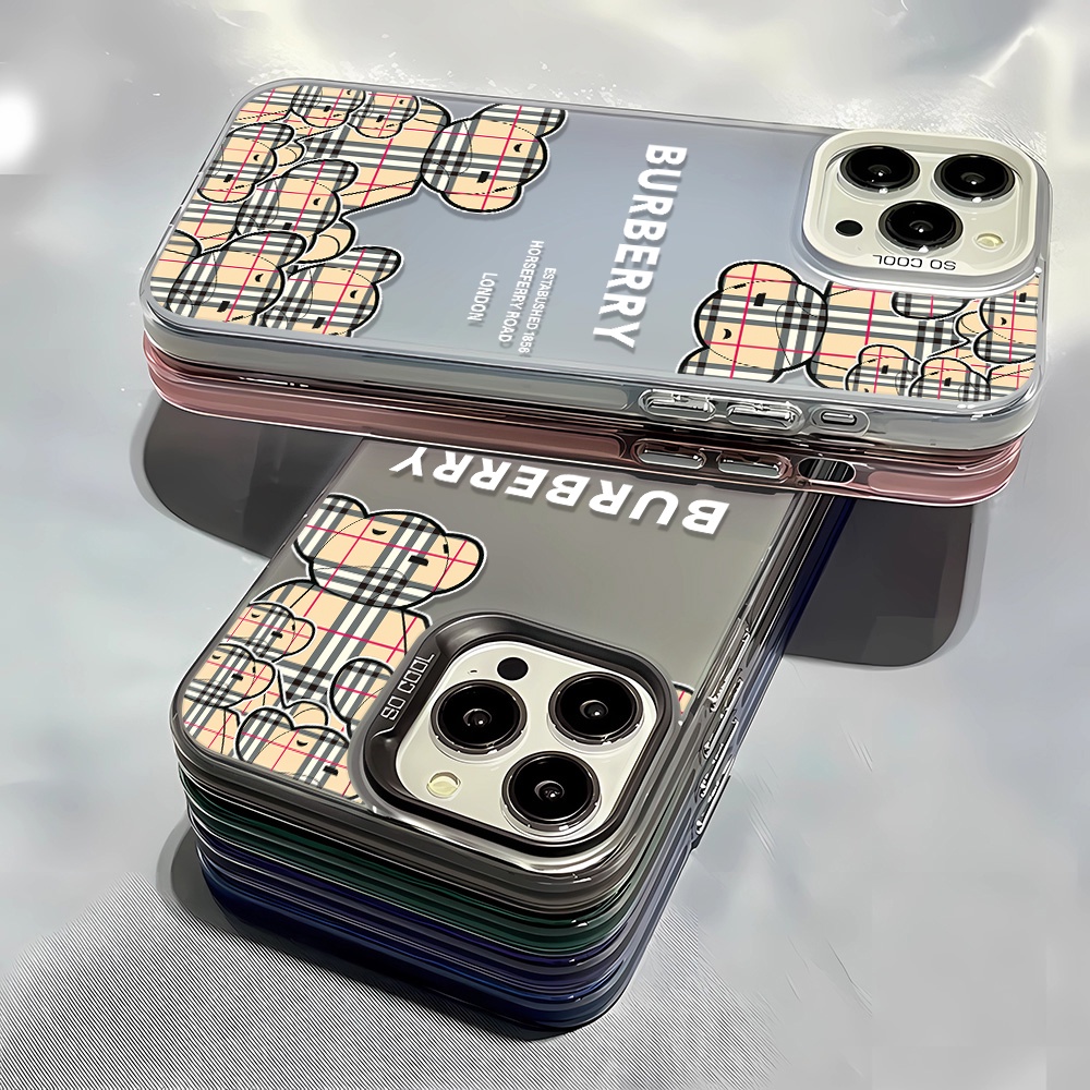 Ốp Điện Thoại imd in Hình Gấu 2 Trong 1 Cho iphone 14promax 11 12 13 11promax