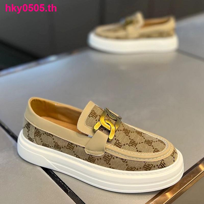 Giày Lười Vải Thoáng Khí Thời Trang Mùa Hè Cho Nam