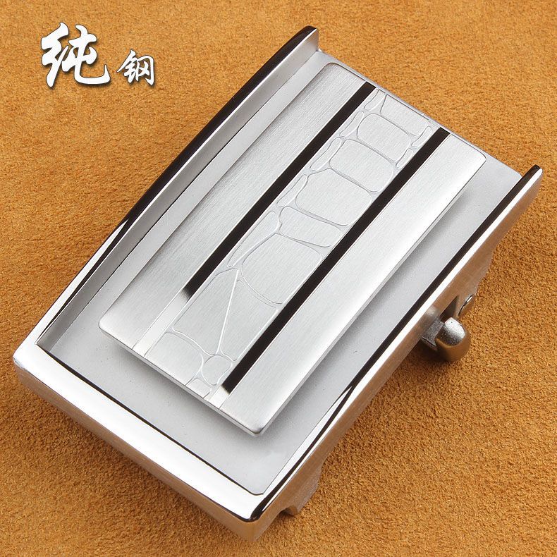 Khóa Kẹp Thắt Lưng Tự Động 3.5cm Bằng Thép Không Gỉ 00516 Cao Cấp Cho Nam