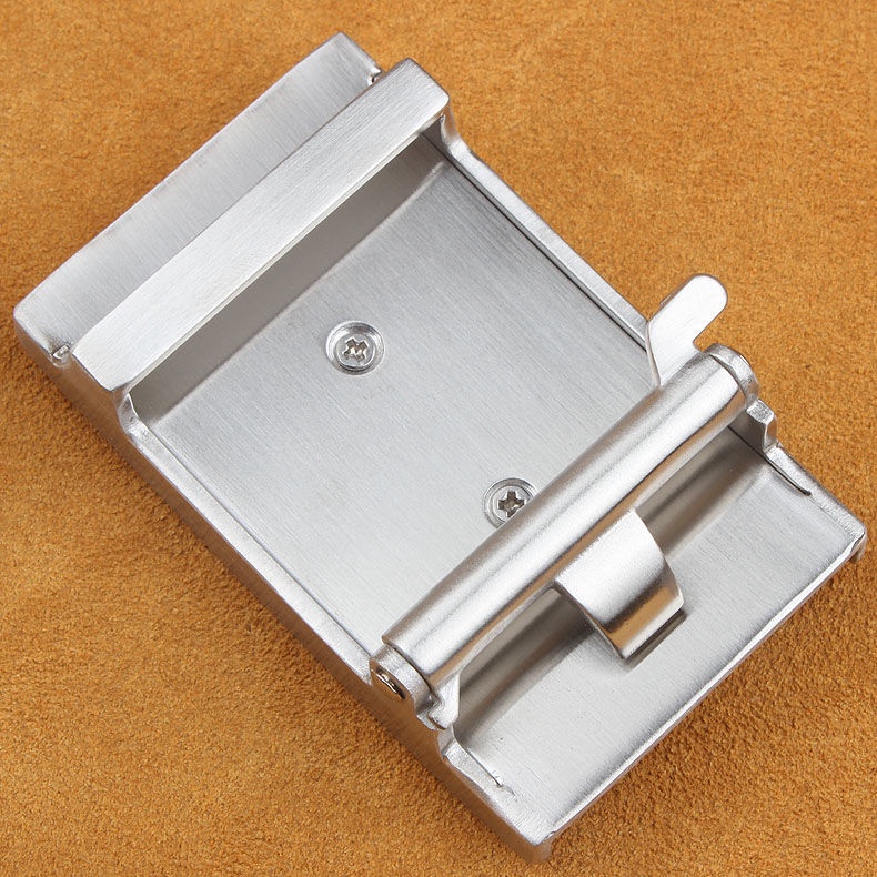 Khóa Kẹp Thắt Lưng Tự Động 3.5cm Bằng Thép Không Gỉ 00516 Cao Cấp Cho Nam