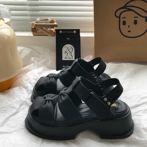 Giày Sandal Đế Dày Thời Trang Dành Cho Nữ