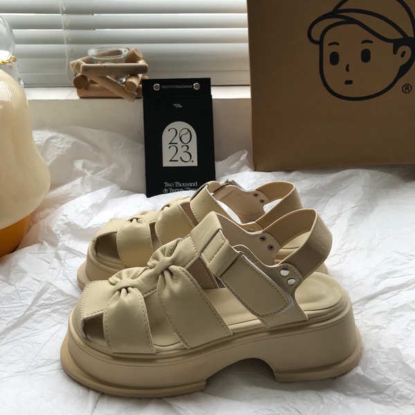 Giày Sandal Đế Dày Thời Trang Dành Cho Nữ