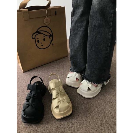 Giày Sandal Đế Dày Thời Trang Dành Cho Nữ