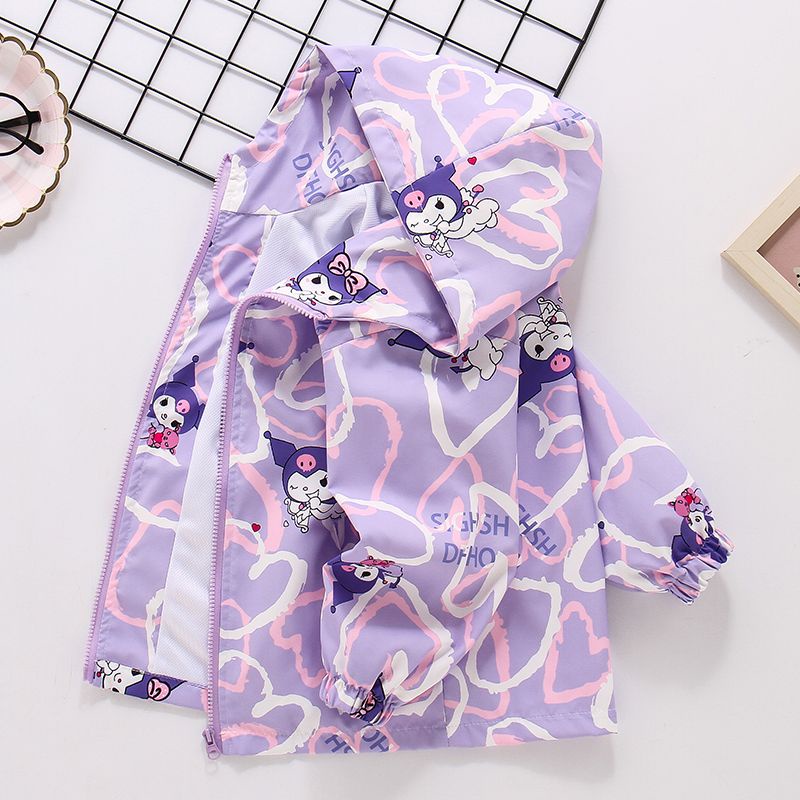 Áo Khoác Mỏng Thoải Mái Thời Trang Xuân Thu Mới 2023 Cho Bé Gái