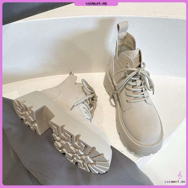 Giày Nữ Đế Dày Chống Trượt Thời Trang Mùa Thu 2023