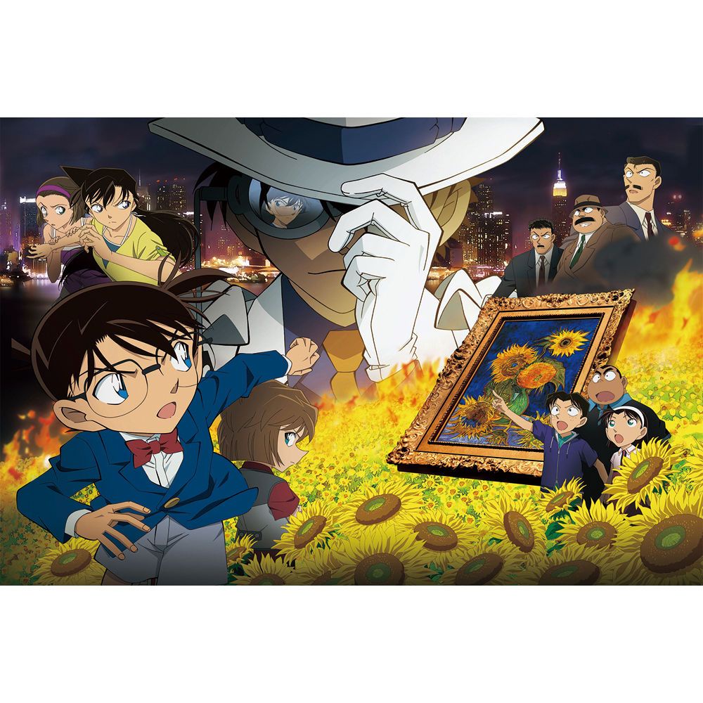 Bộ Đồ Chơi Xếp Hình 300 / 520 / 1 / 000 Mảnh Hình Thám Tử conan Bằng Gỗ