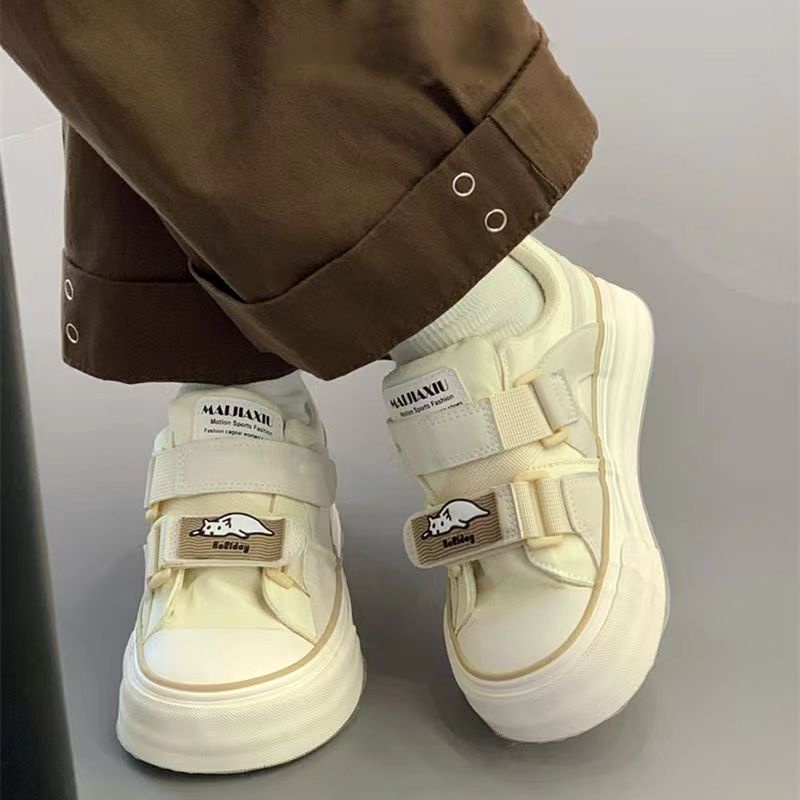 Giày Thể Thao canvas Đế Dày Phong Cách retro