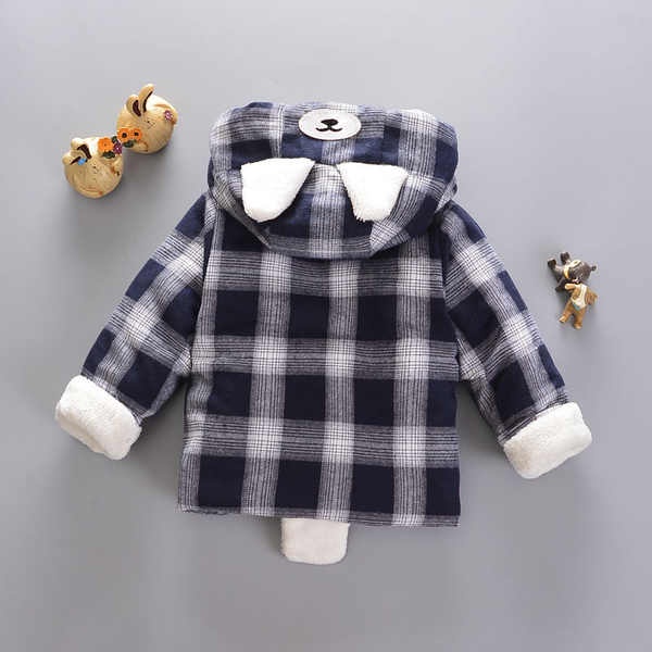 Barabara Hanoi bé trai Clip bông mùa đông áo khoác bông cho bé trai 0-1-3 tuổi áo khoác bông cho bé trai