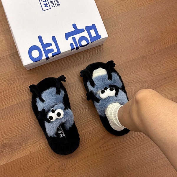 Dép cotton Đế Mềm Thời Trang Thu Đông Xinh Xắn Dành Cho Nữ