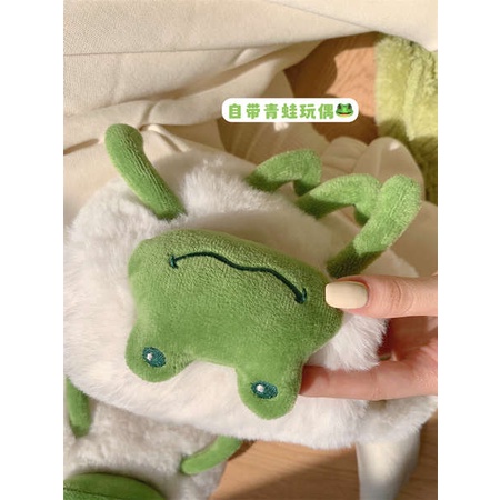 Dép Bông Đi Trong Nhà Hình Chú Ếch Dễ Thương Cho Cặp Đôi