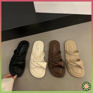 Dép xăng đan đi biển đế bằng phong cách hàn quốc