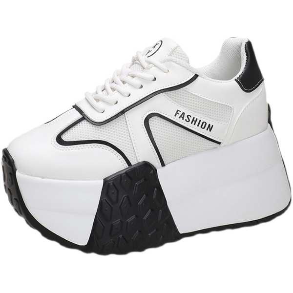 Dày nữ ày trắng bánh xốp giản dị mẫu mới mùa hè đế dày