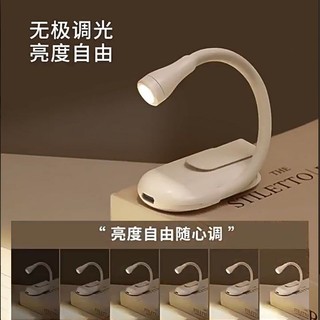 Mini clip lamp, student dormitory learning clip book reading tool, bedside portable night light, USB charging lighting 3.03
