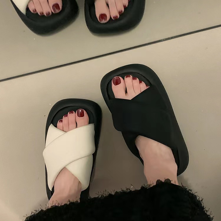 One Dép Sandal Đế Dày Thiết Kế Đơn Giản Thời Trang