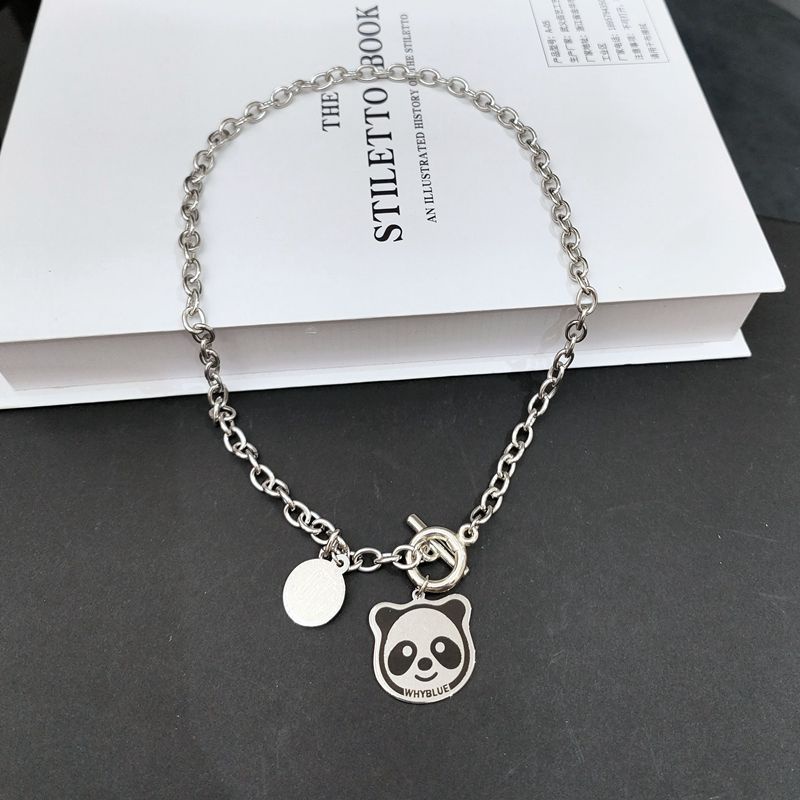 ✨Hàng Sẵn Sàng✨ Dây Chuyền Thép Titan Không Phai Màu Phong Cách hip hop Đường Phố Cho Bé Trai