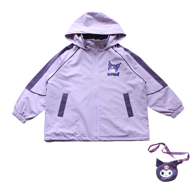 Áo Khoác Có Mũ Trùm Phong Cách Mới Mùa Xuân Thu 2023 Cho Bé Gái