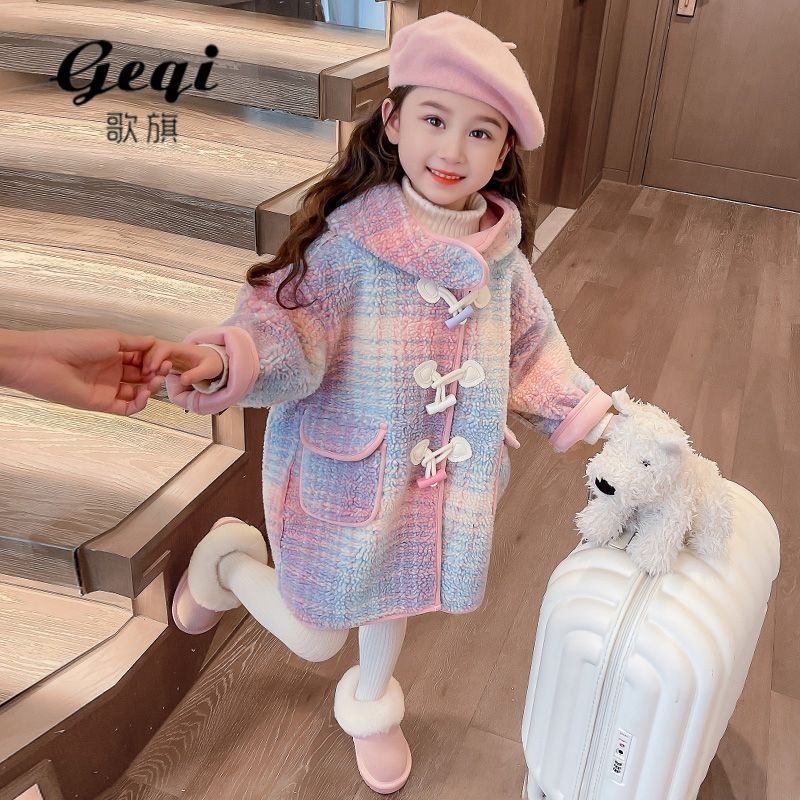 Áo Khoác Len Dáng Lửng Thời Trang Thu Đông 2023 Phong Cách Mới Cho Nữ