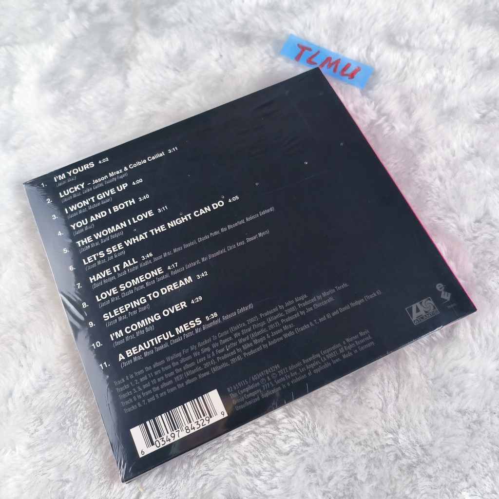 Jason Mraz Lalala Love Songs CD Đĩa cd Những Bài Nhạc Tình Yêu Nổi Tiếng Của jason mraz lalala 2022 rock