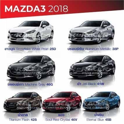Sơn / Xịt Touch-Up ô tô MAZDA3 2018 / MAZDA3 2018