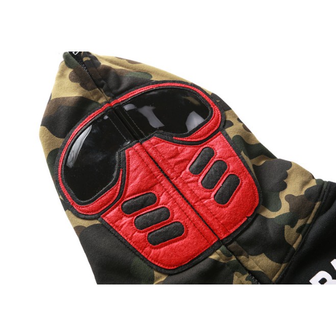 Áo hoodie bapee Họa Tiết Hoạt Hình Phong Cách Hiphop Cho Nam