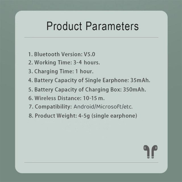 Tai Nghe bluetooth Không Dây tws i12 Hoạt Hình Cho android Ốp