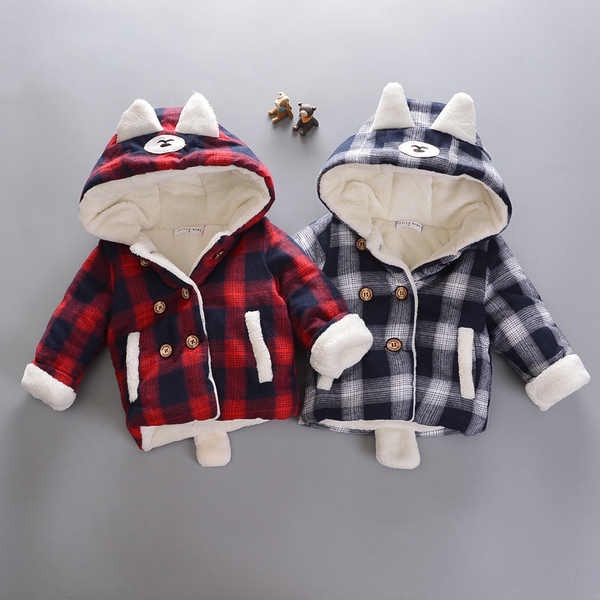 Barabara Hanoi bé trai Clip bông mùa đông áo khoác bông cho bé trai 0-1-3 tuổi áo khoác bông cho bé trai