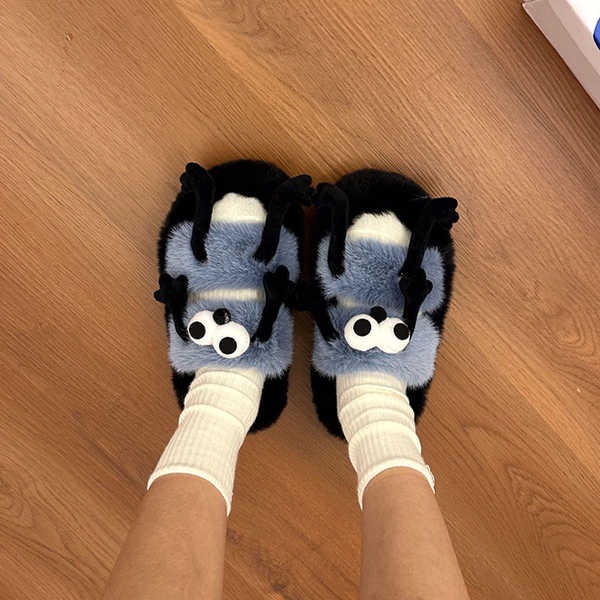 Dép cotton Đế Mềm Thời Trang Thu Đông Xinh Xắn Dành Cho Nữ