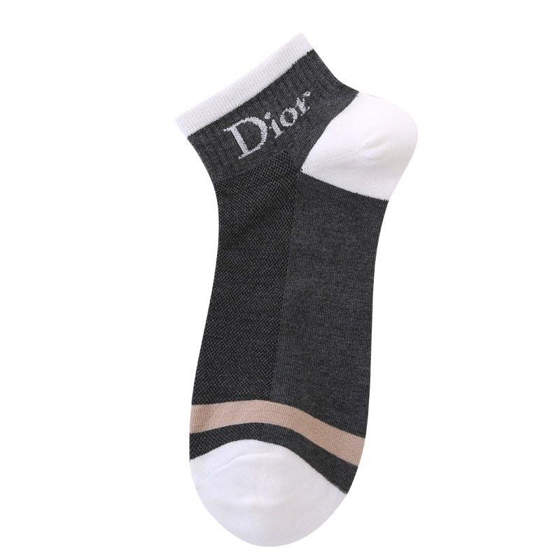 Dior Set 5-10 Đôi Tất Thời Trang Xuân Thu Phong Cách Hàn Quốc Cho Nam Giới