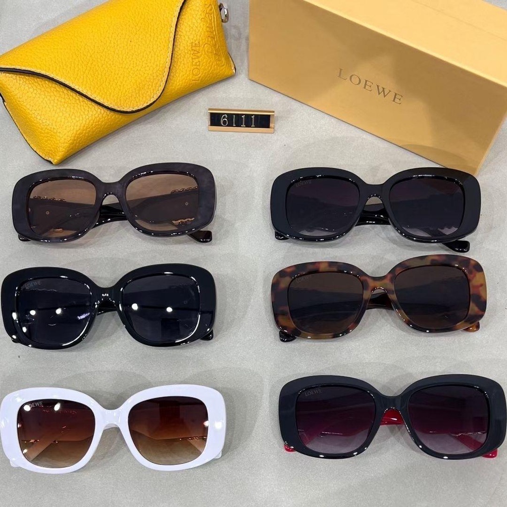 Loewe xiaohongshu Kính Râm Chống Tia Bức Xạ Thời Trang Cho Cặp Đôi