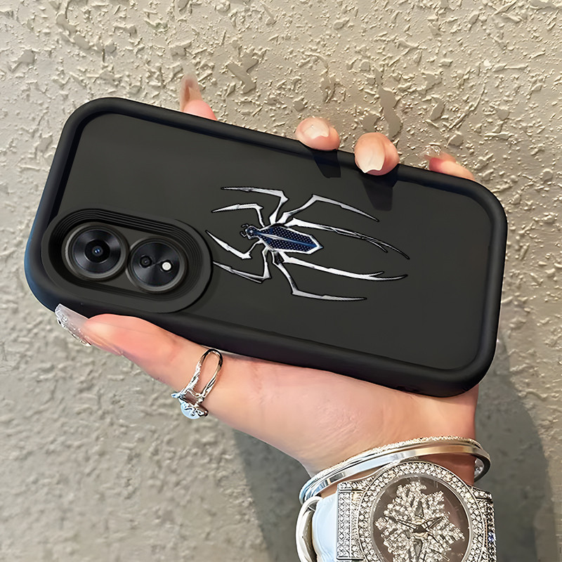 Ốp Lưng Cho OPPO A18 A38 A2x Bat Spider Chống Rơi
