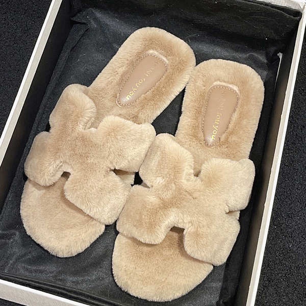 Dép Lông Đế Dày Thời Trang Nhật Bản Đơn Giản