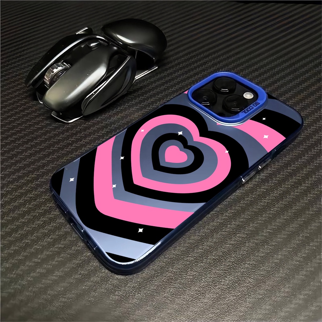 Ốp Điện Thoại imd in Hình Trái Tim 2 Trong 1 Cho iphone 15promax 14 11 12 13 11promax xsmax xr x 8 7plus